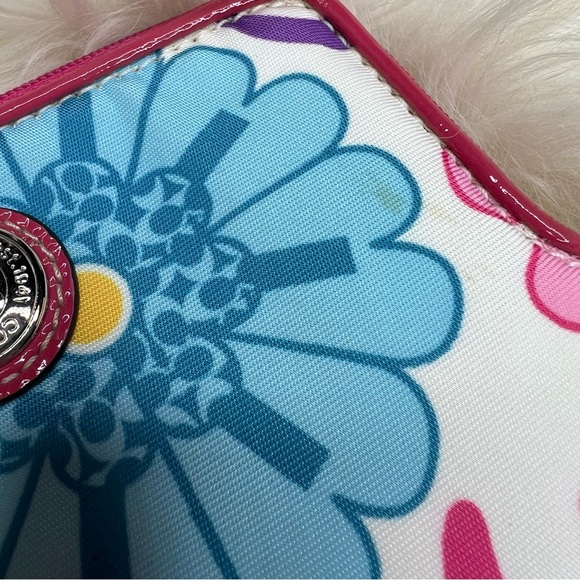 Colorful Floral Coach Wallet/Wristlet - Picture 2 of 10